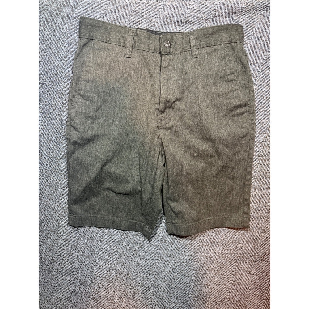Volcom Men's True to This Charcoal Stretch Shorts Size 28 Skater Streetwear